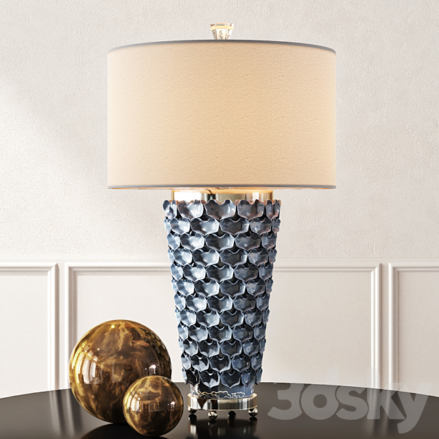 Uttermost_Petalo Table lamp 3DSMax File - thumbnail 1