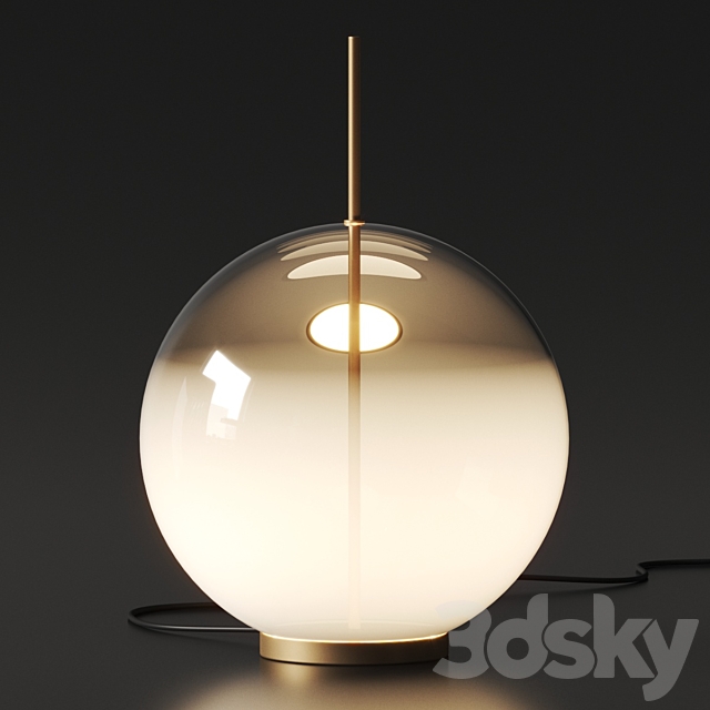 Vakkerlight Tindari Glass Table Lamp 3ds Max - thumbnail 3