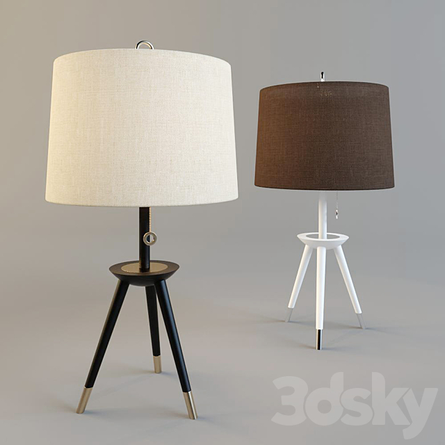 Ventana table lamp 3DSMax File - thumbnail 1