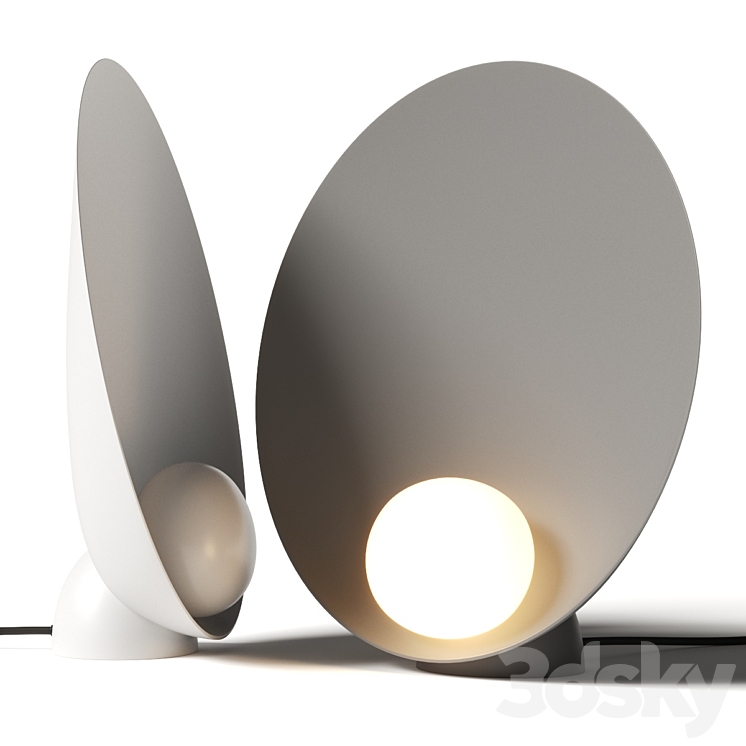 Vibia Musa Table Lamp 3DS Max Model - thumbnail 1