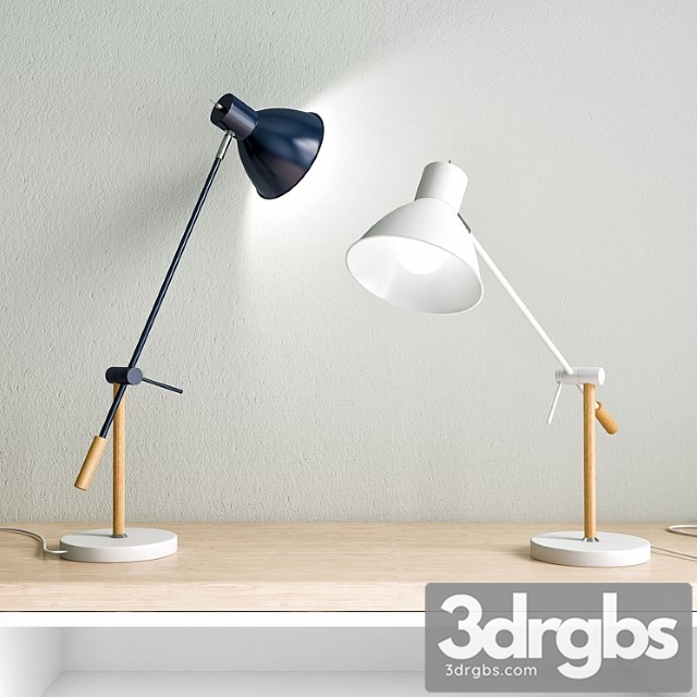 Victor Table Lamp 3dsmax Download - thumbnail 1