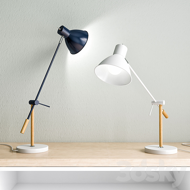 Victor table lamp 3DSMax File - thumbnail 1