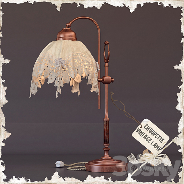 VINTAGE LAMP 3DSMax File - thumbnail 1