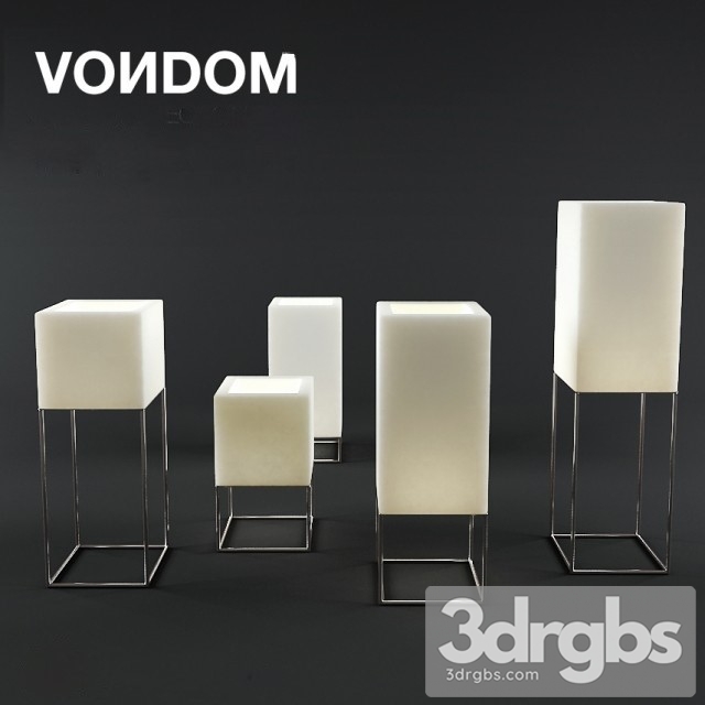 Vondom Vela Matte Lamp 3dsmax Download - thumbnail 1