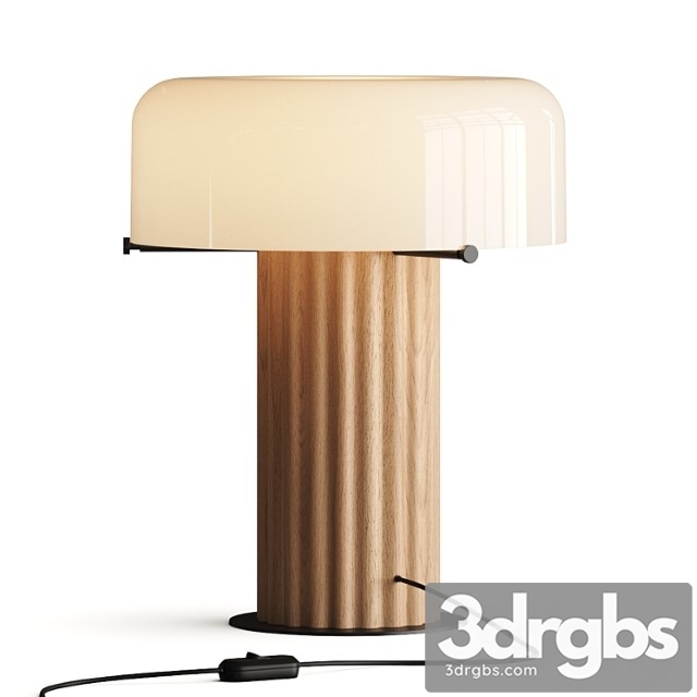 West elm linus fluted table lamp - thumbnail 1