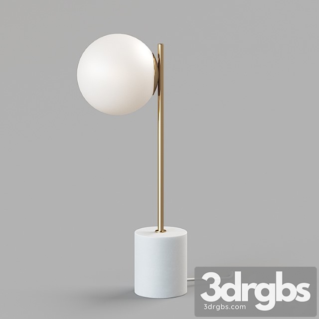 West elm sphere + stem table lamp – brass - thumbnail 1