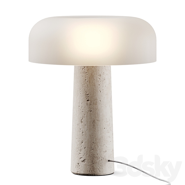 Westwing Collection Carla Table Lamp 3ds Max - thumbnail 1