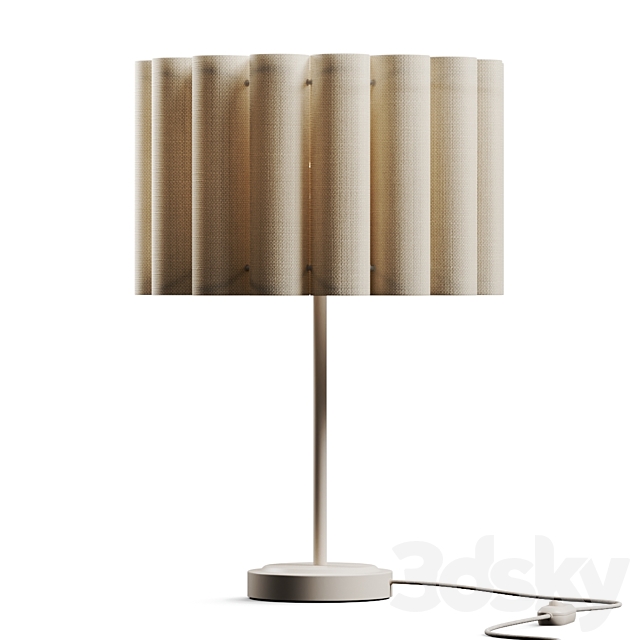 Westwing Collection Lucina Table Lamp 3ds Max - thumbnail 1