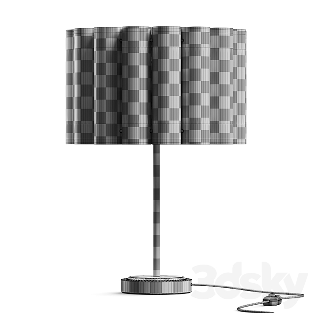 Westwing Collection Lucina Table Lamp 3ds Max - thumbnail 2