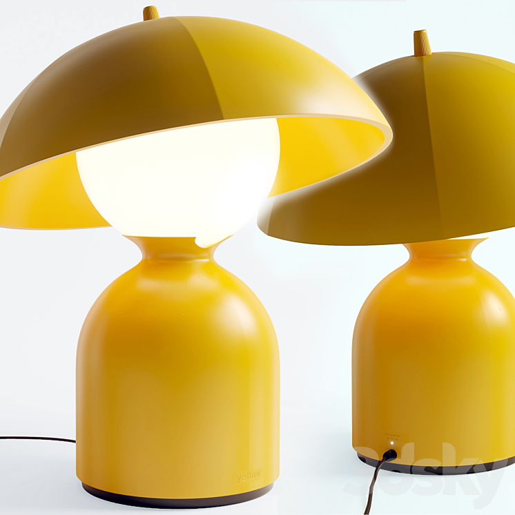 Woo-bi desk lamp by Jaekyoung Oh 3DS Max Model - thumbnail 2