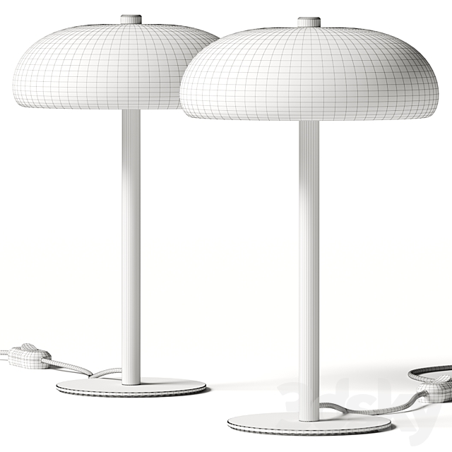 Zara Home Plain Lamp 3ds Max - thumbnail 3