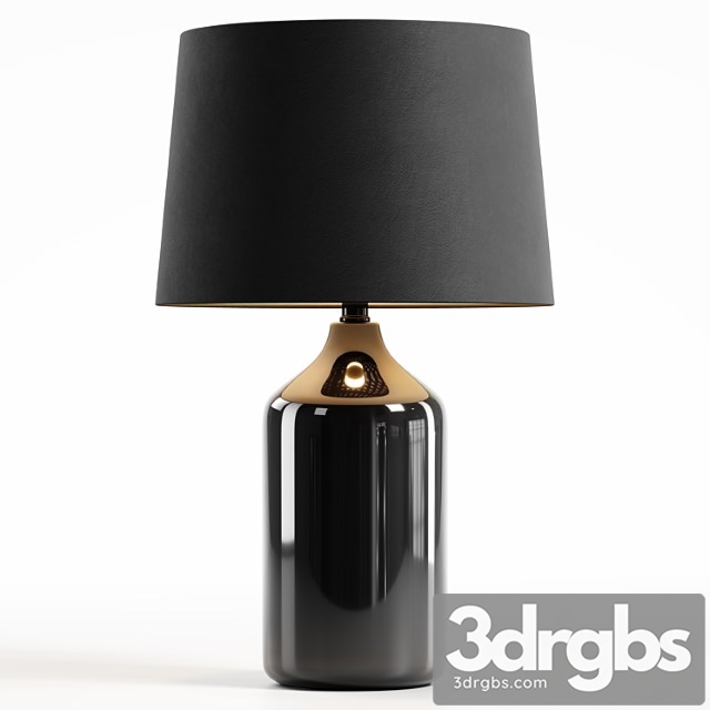 Zara home – the black ceramic base lamp - thumbnail 1