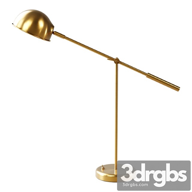 Zara home – the gold metal table lamp - thumbnail 1