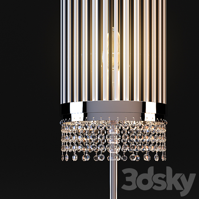 Zonca table lamp 3DS Max Model - thumbnail 2