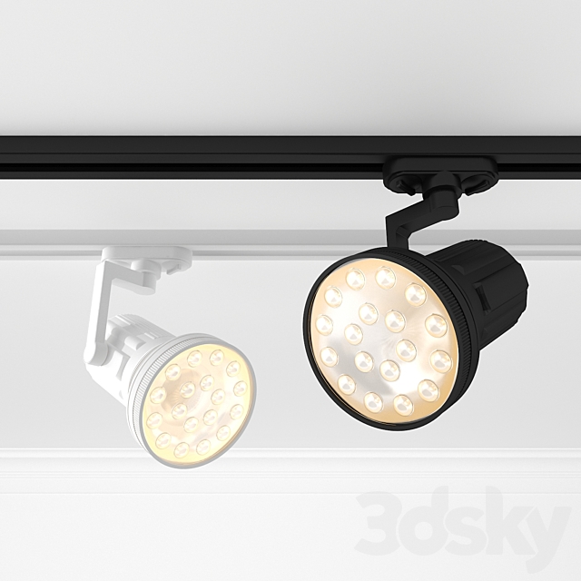 Arte Lamp Track Lights A6118PL 3DSMax File - thumbnail 1