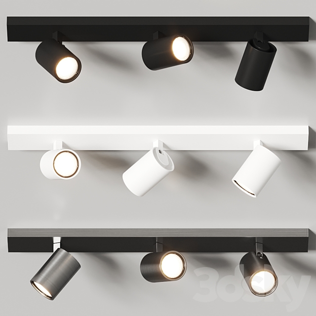 Astro Lighting Ascoli Bars Ceiling Lamps 3ds Max - thumbnail 1