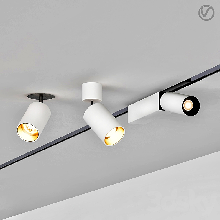 Ceiling Lamps CENTRSVET 3 3DS Max - thumbnail 1