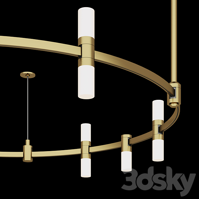 Centrsvet AUROOM ROUND. Vol_05 – TUBE 3ds Max - thumbnail 3