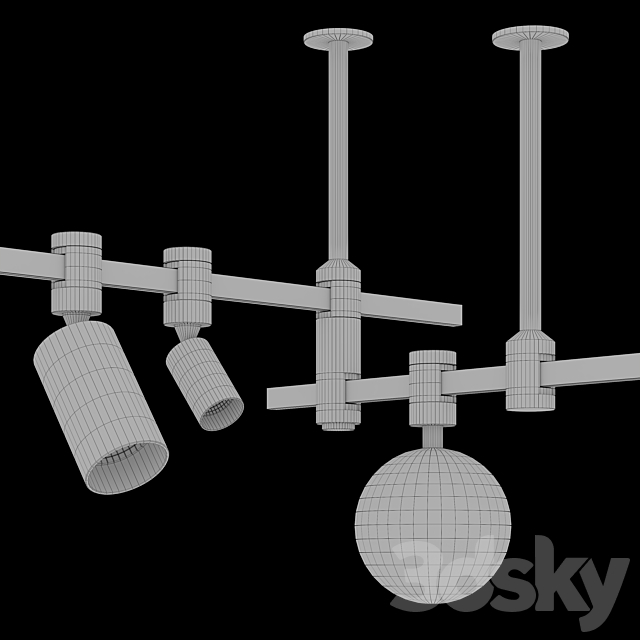 Centrsvet AUROOM Set_01 3DSMax File - thumbnail 3