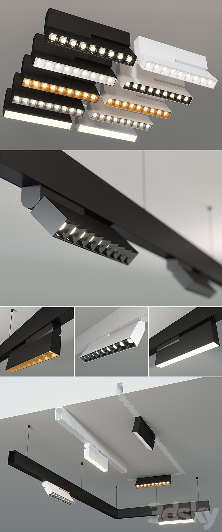 Centrsvet Infinity Line Turn Spot 3DS Max - thumbnail 2