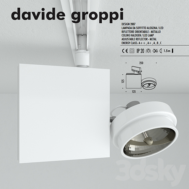 davide groppi spot sistema. spot 1 3DSMax File - thumbnail 2