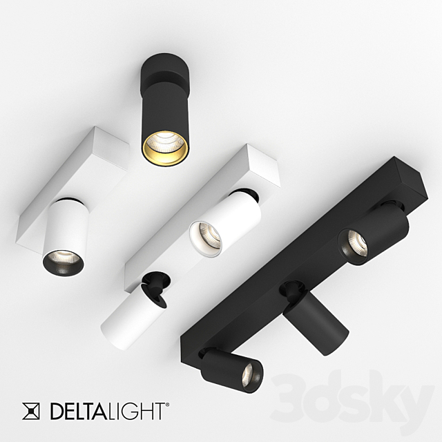 Delta Light MIDISPY ON 3DS Max Model - thumbnail 1