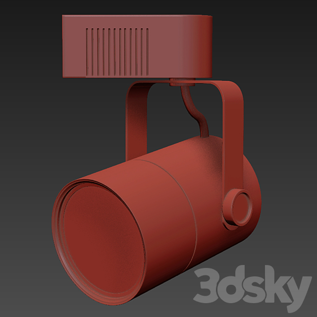 Elco Lighting ET528W Spot And Track Light 3DS Max Model - thumbnail 2