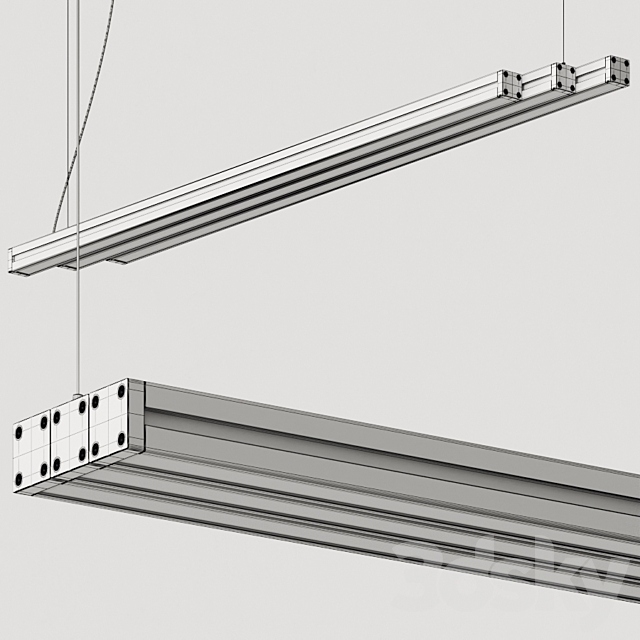 Fabbian Light Glide Pendant Lamp 3DSMax File - thumbnail 2