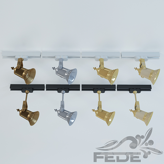 Fede _ Vienna Par 30 Led Tracking system 3ds Max - thumbnail 2