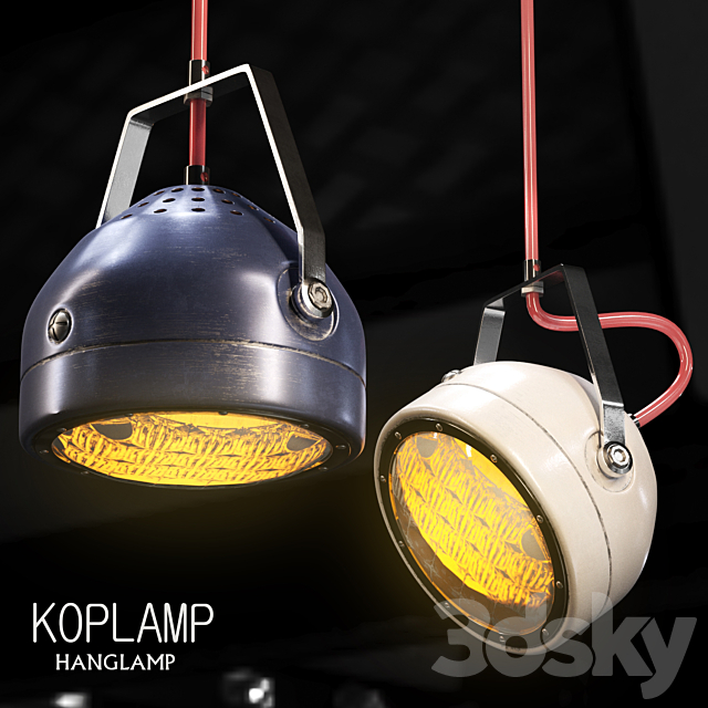 Hanglamp Koplamp 3ds Max - thumbnail 1