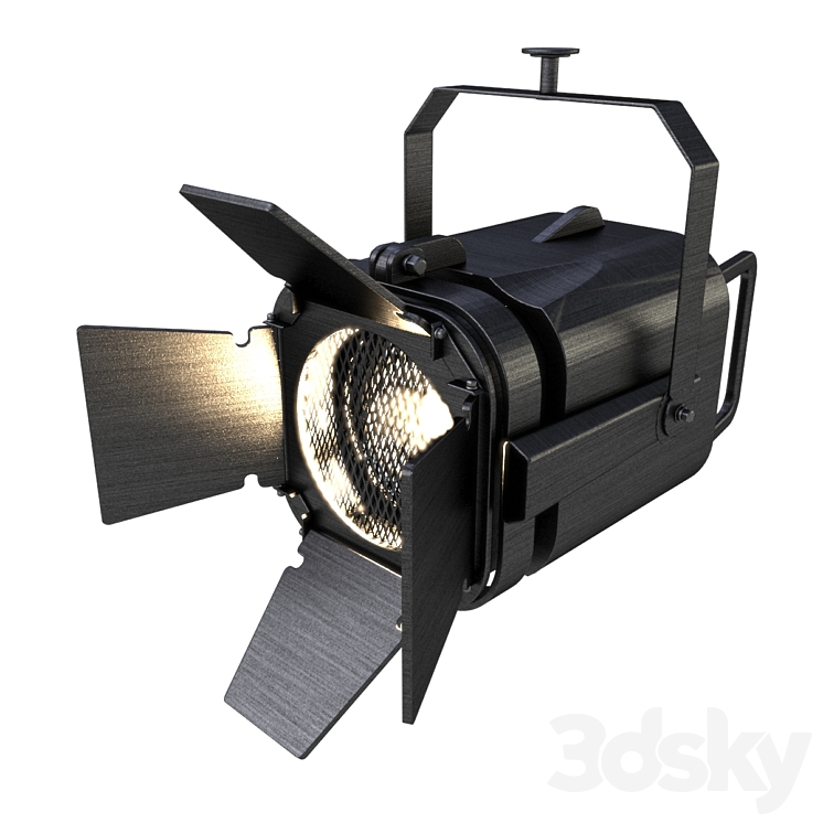 INDUSTRIAL CINEMA HEADLIGHT 3DS Max - thumbnail 1