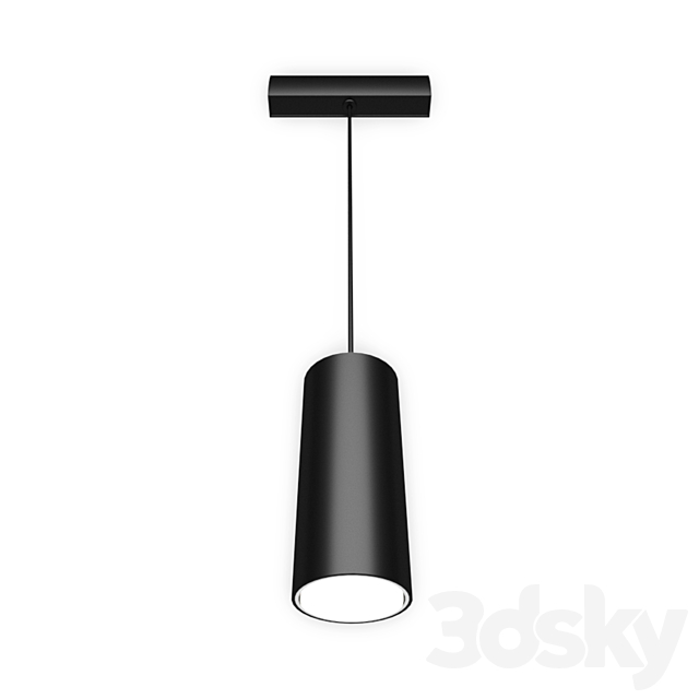 Lamp cylindrical BARREL pendant NV-UT-0030 3DS Max Model - thumbnail 2