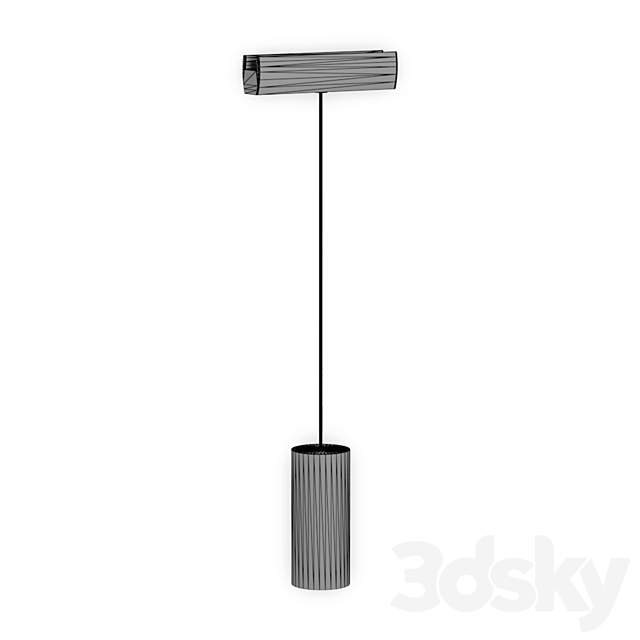 Lamp cylindrical BARREL pendant NV-UT-0030 3DS Max Model - thumbnail 3