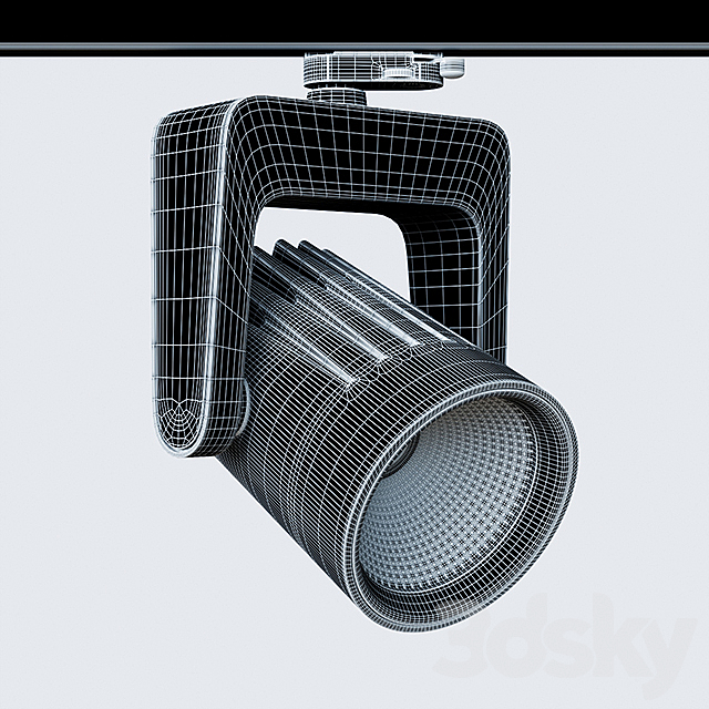 Lamp Lystra Vinci L (rigged) 3DS Max Model - thumbnail 2