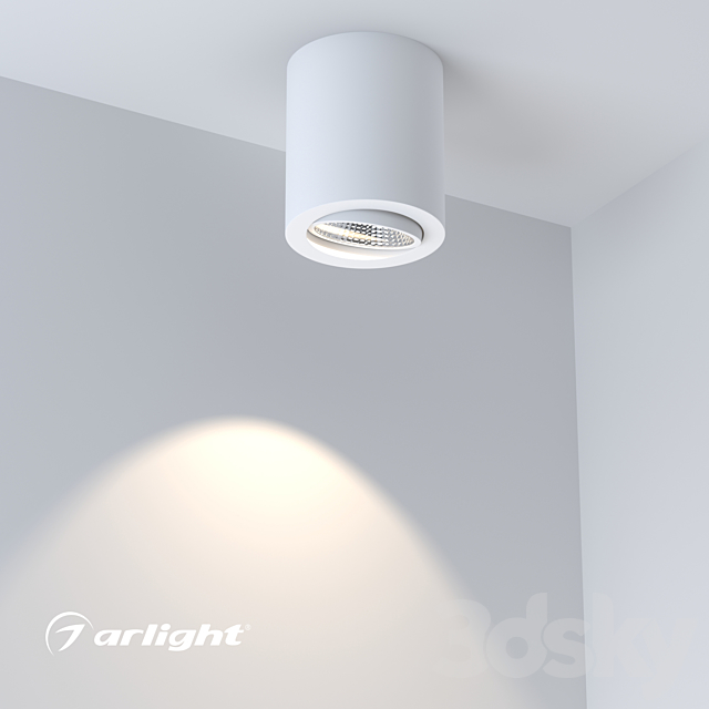 LED Downlight SP-FOCUS-R120-16W 3DS Max Model - thumbnail 3