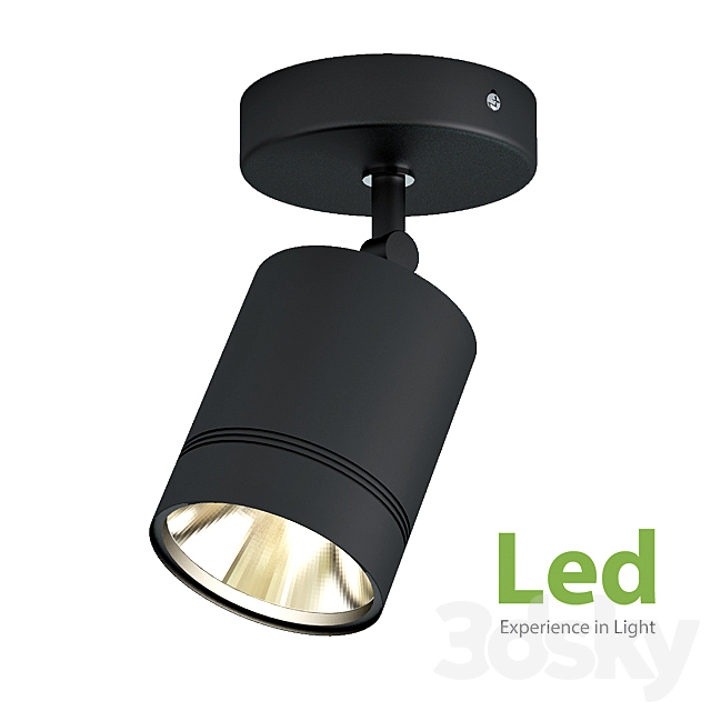 LEd spot 3DSMax File - thumbnail 1