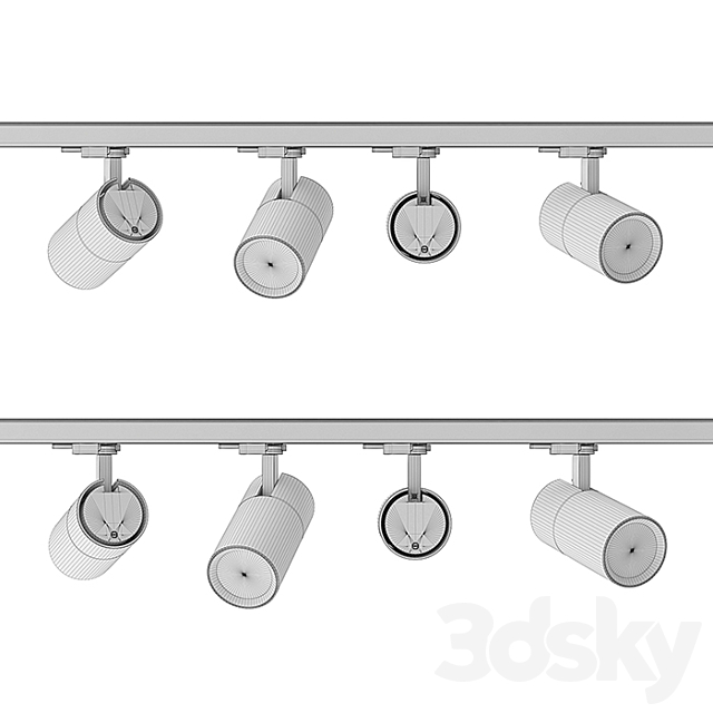 Mawa – Contact Track Spotlight Seventies 3DSMax File - thumbnail 3