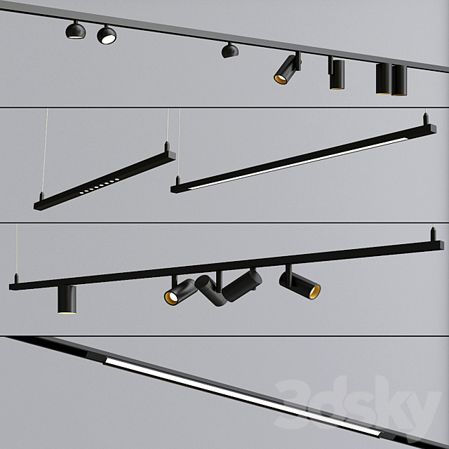 Modular Lighting Instruments Pista surface 3ds Max - thumbnail 1