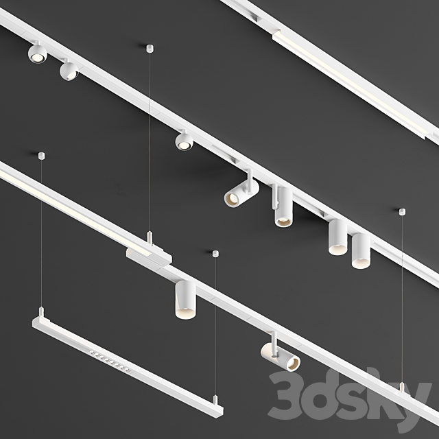 Modular Lighting Instruments Pista surface 3DS Max Model - thumbnail 2