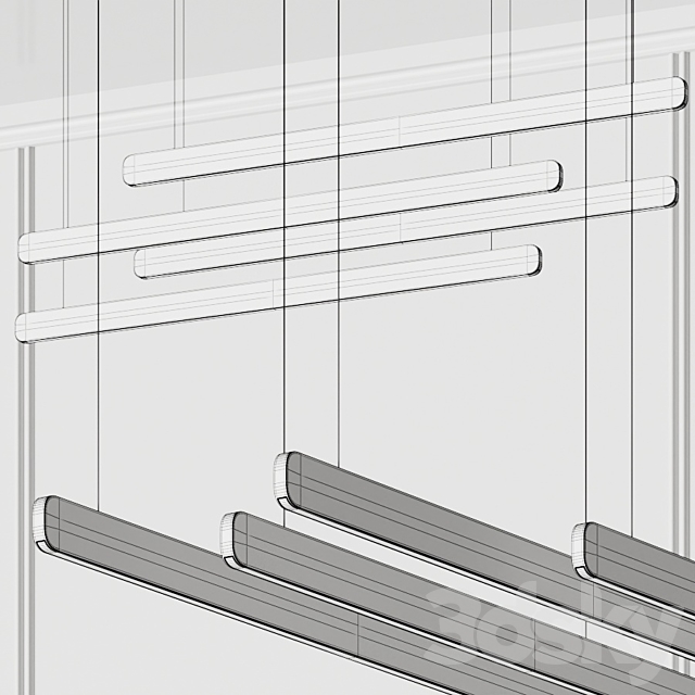 Occhio Mito Volo Suspended Lamps 3DS Max Model - thumbnail 3