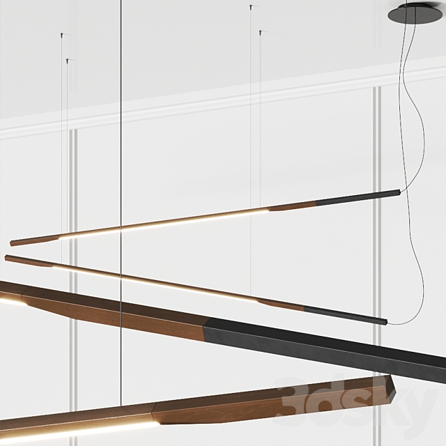 Oluce Ilo 487 Pendant Lamps 3DSMax File - thumbnail 1