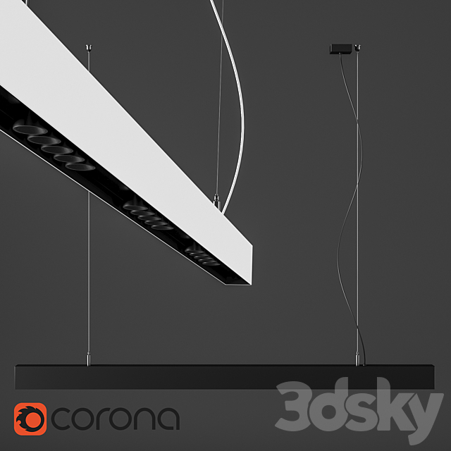 Pendant lamp Arkoslight 3DSMax File - thumbnail 1