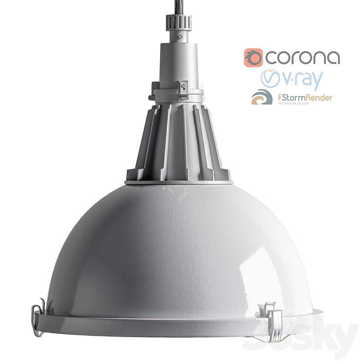 Pendant lamp Vatra NSP-20-500-101 3DS Max - thumbnail 1