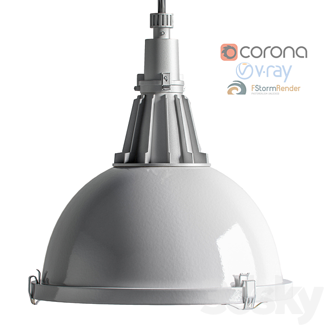 Pendant lamp Vatra NSP-20-500-101 3DSMax File - thumbnail 1