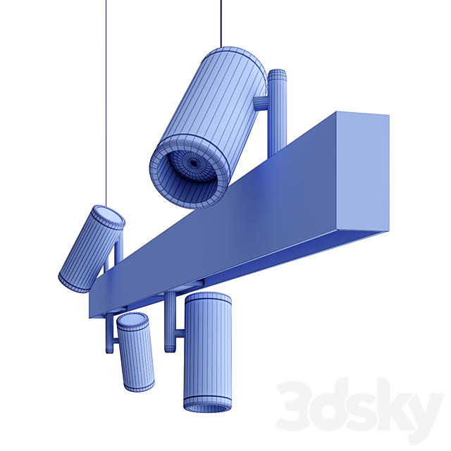 PISTA SUSPENSION UP DOWN 3ds Max - thumbnail 3