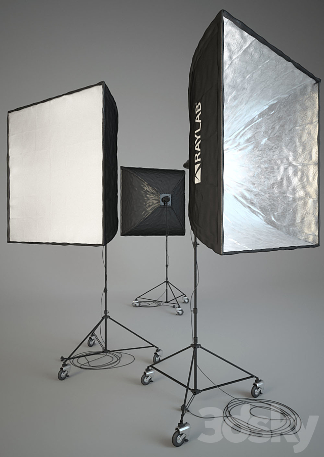 RAYLAB Softbox 3DS Max Model - thumbnail 1