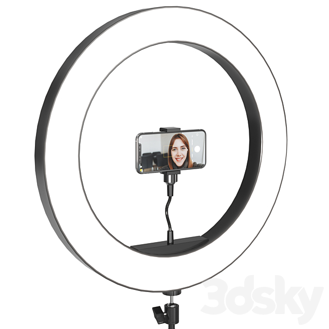 Selfie Lamp 3DSMax File - thumbnail 3