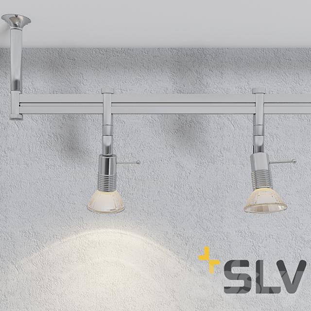 Track lighting SLV “Syros For Wave” 3DS Max Model - thumbnail 2