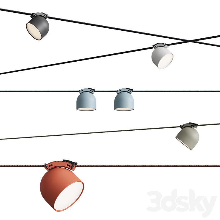 Vibia Plusminus 3DS Max Model - thumbnail 1