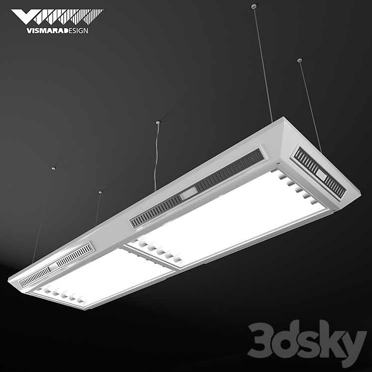 Vismara Design Pool lamp – ART DECO 3DS Max - thumbnail 1